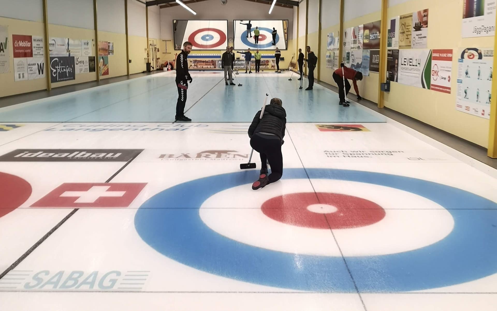 Apptiva beim Curling