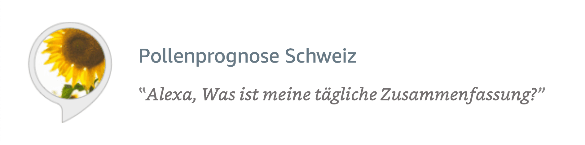 Alexa App Store-Eintrag