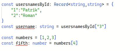 TypeScript meldet Fehler, weil noUncheckedIndexedAccess aktiviert ist.