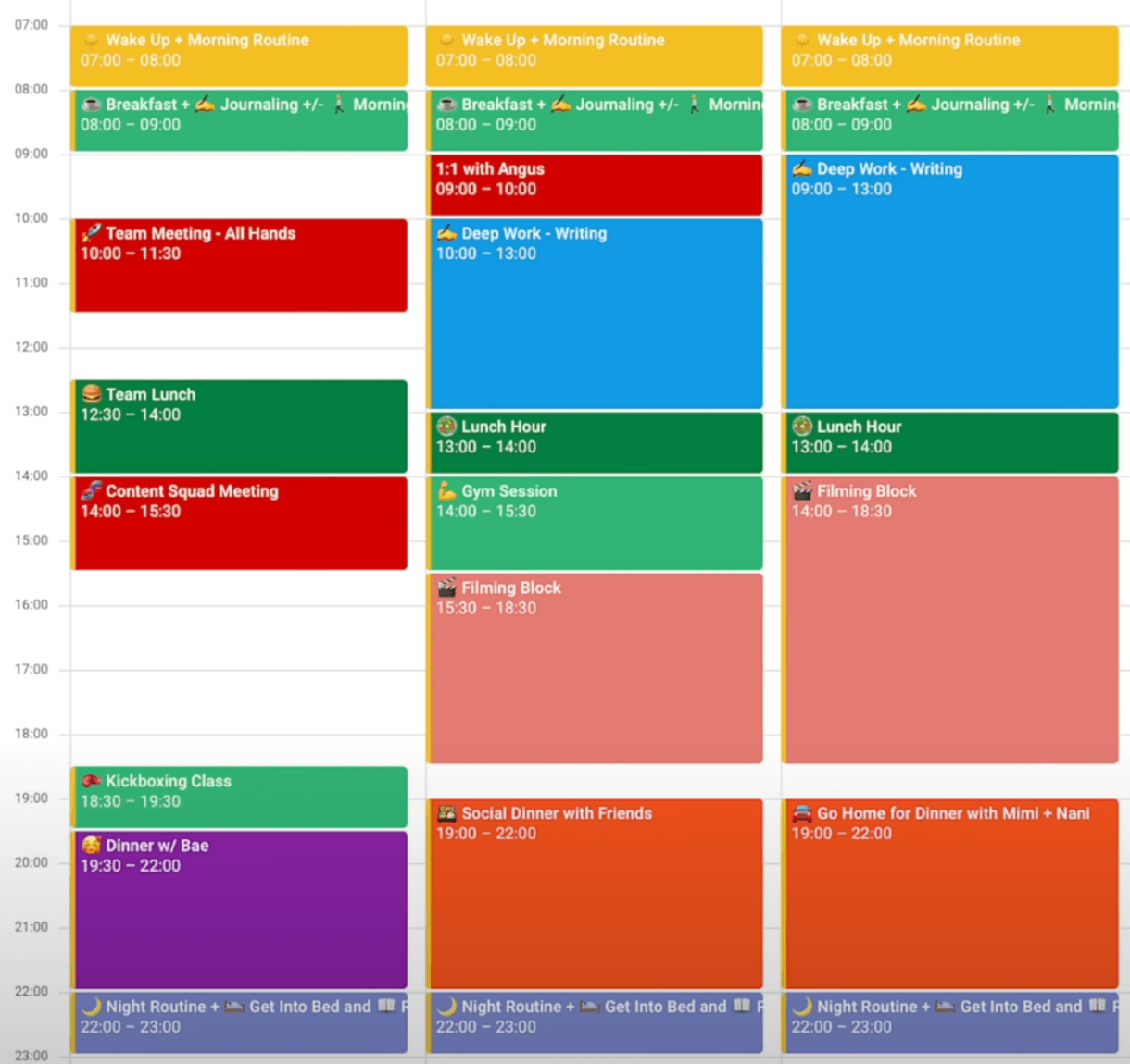 Deep Work time blocker