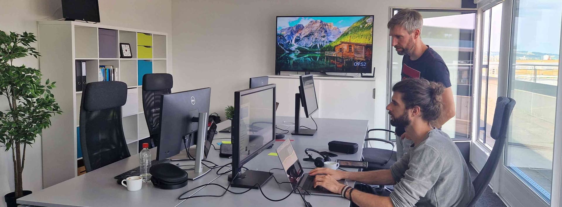 Neues Büro